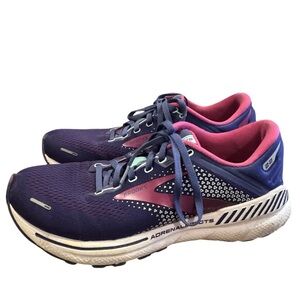 Brooks Adrenaline GTS 22 Women's Running Shoes Sneakers Purple Pink 10.5 M